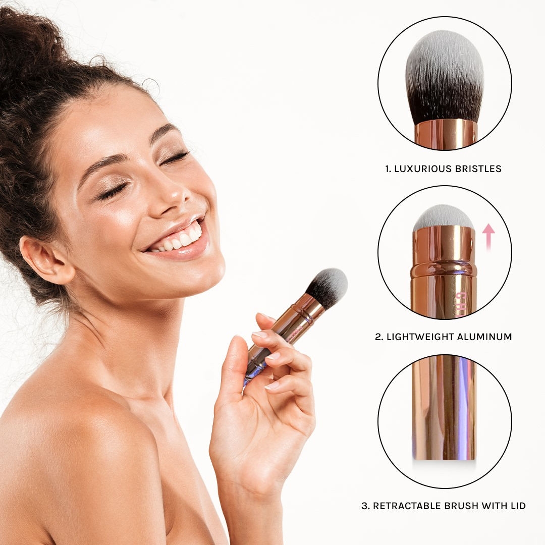 Dual-Ended Retractable Complexion Brush (Featured in IPSY!)